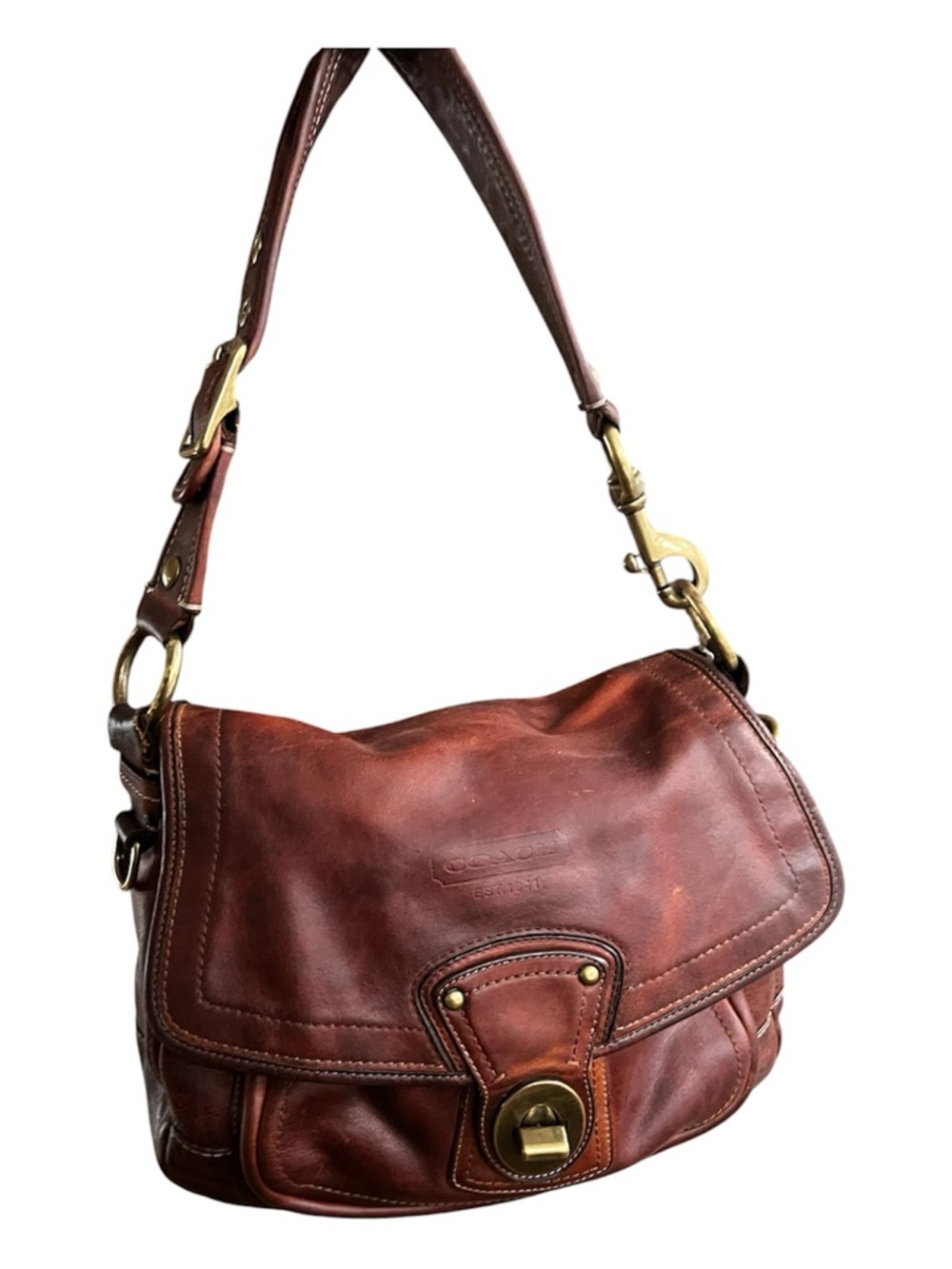Vintage Coach Ali Legacy in whiskey color